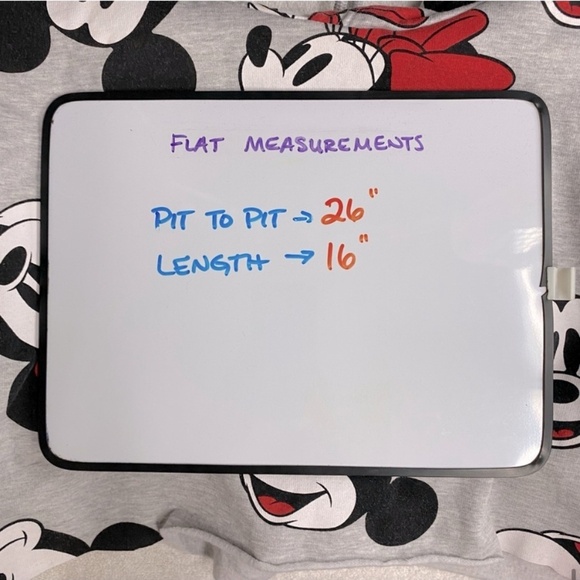 Disney Grey DIY Cropped Mickey Minnie Mouse Hoodie XL - Picture 12 of 14